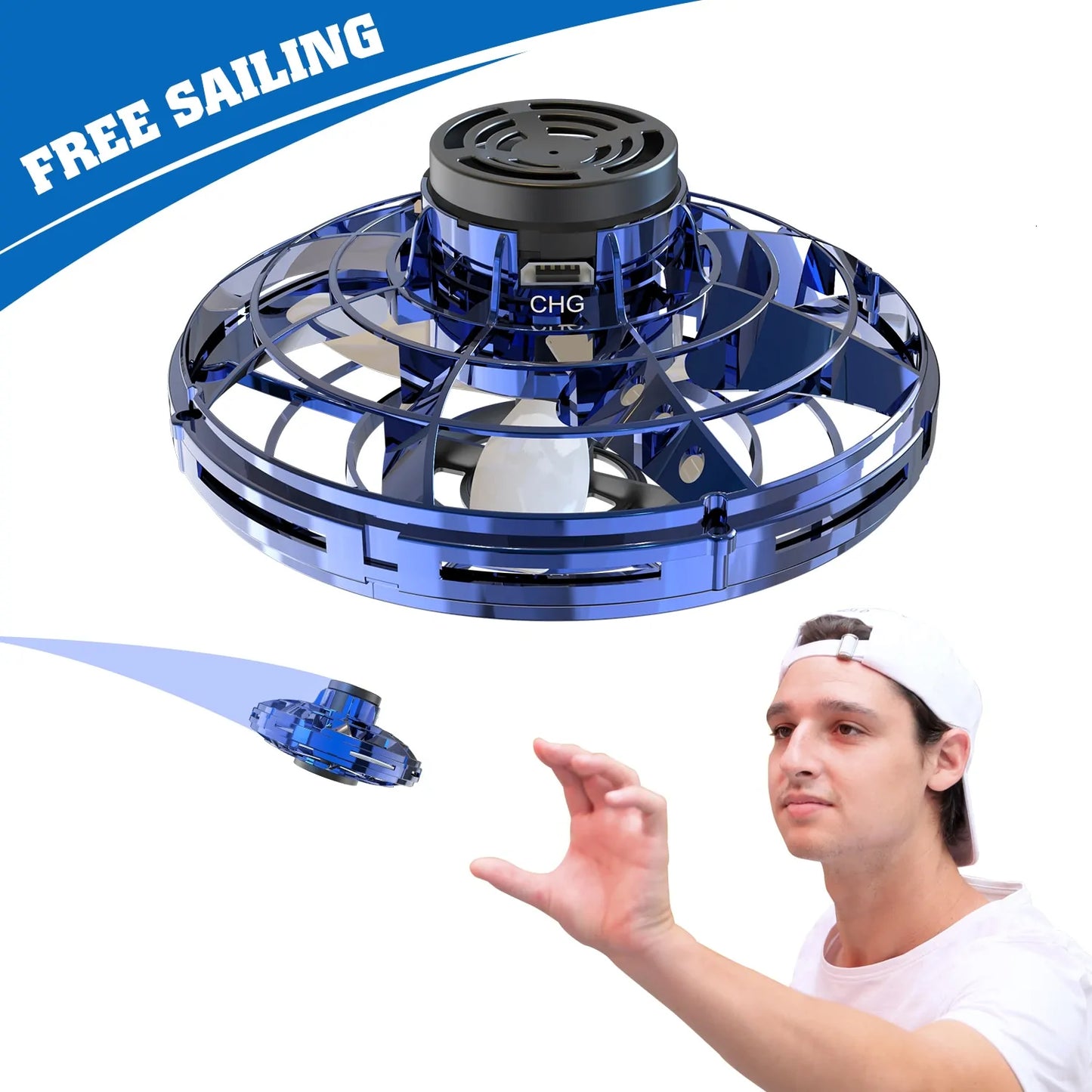 Flynova Free Route Rotary Flying Spinner: Innovative Flying Toy